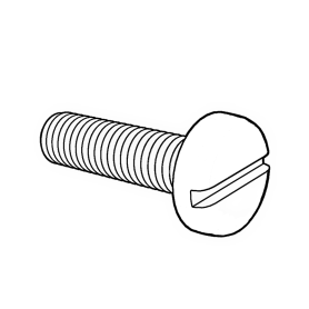 ANSI/ASME B 18.6.2一字 一字球面圆柱头螺钉