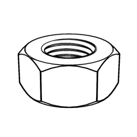 ANSI/ASME B18.2.2重型六角螺母