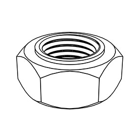 DIN2510-5TF六角带华司螺母